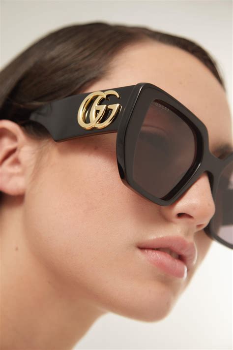 large frame gucci sunglasses|gucci oversized sunglasses 2020.